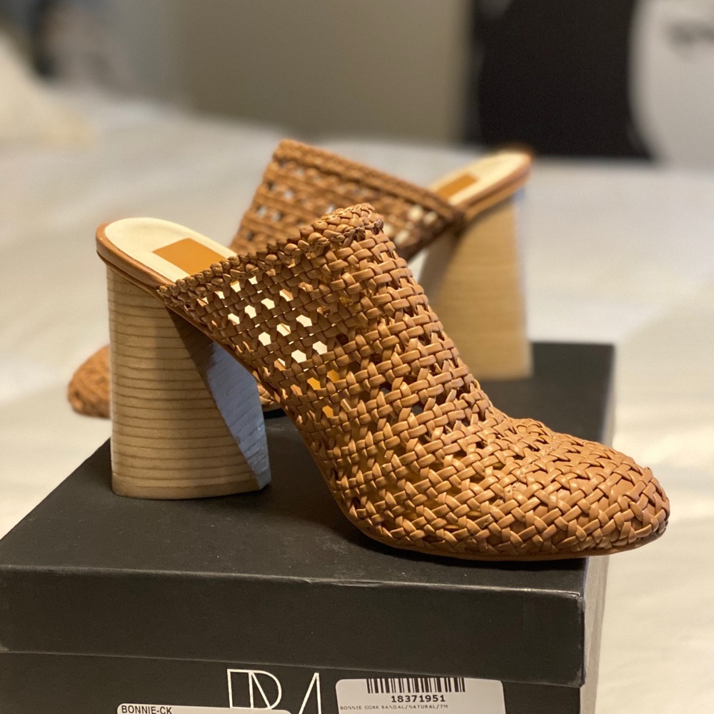 Dolce Vita Basketweave Mules